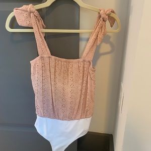 Flynn Skye Pink bodysuit